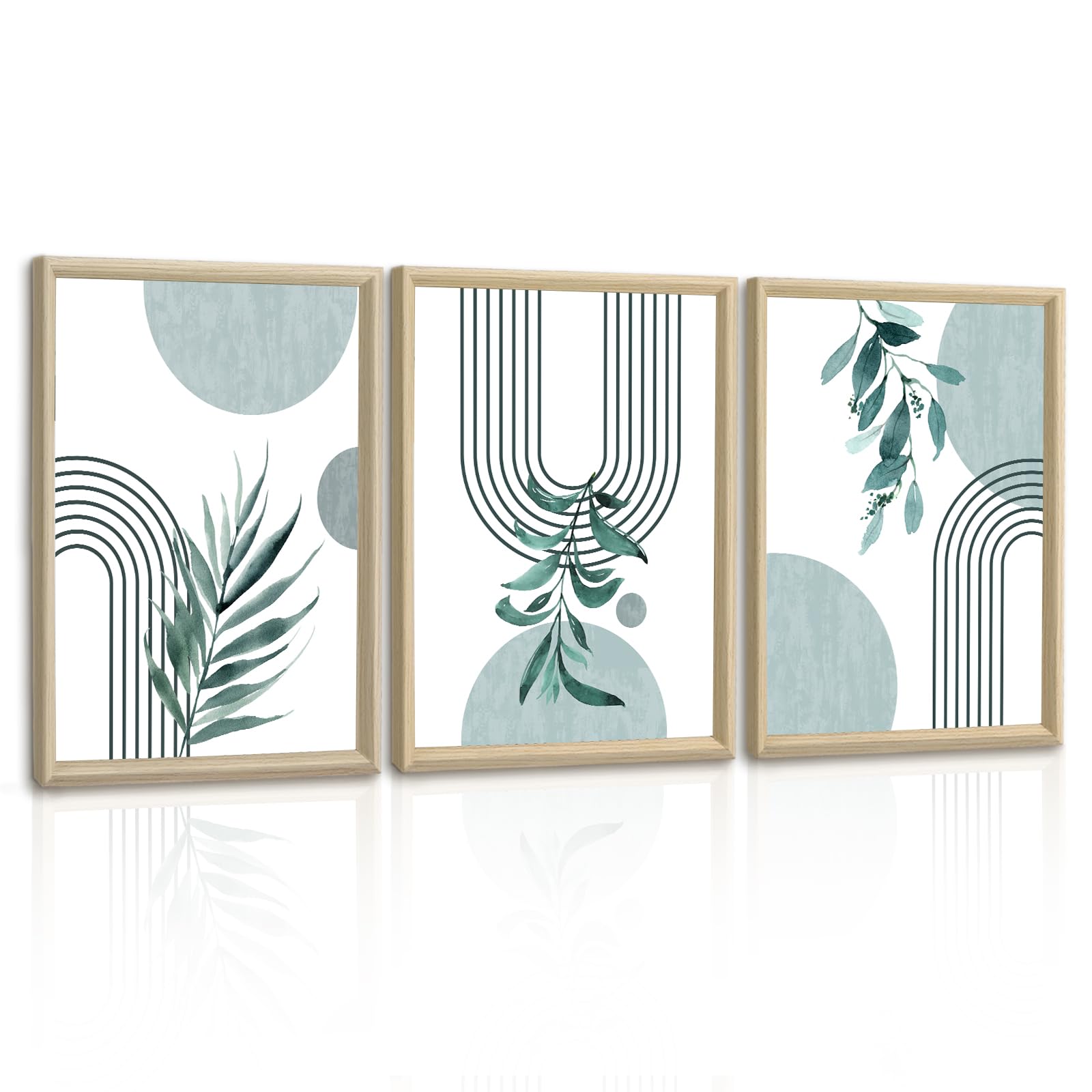 Runa art Tableau Décoration Murale Paysage de la Forêt 70x40 cm - 1