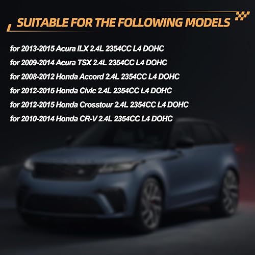 Miniatura 3 de Kit de cadena de distribución del motor con ajustador de árbol de levas, adecuado para Honda Acura ILX Accord Civic Crosstour CR-V 2.4L 2008-2015,