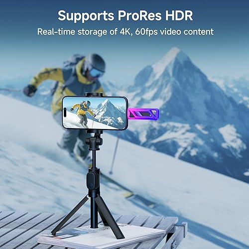 Miniatura 4 de fanxiang Unidad flash de 2 TB, hasta 2050 MBs USB 3.2 Gen2 × 2, con USB A + tipo C, unidad de memoria USB 2 en 1 para