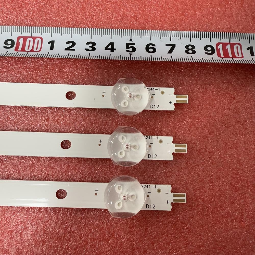 LOCLPCKGYA LED Backlight Strip 12LED For LED55D12A-ZC62AG-03D 08D 30355012001D(3pcs For 1 TV)