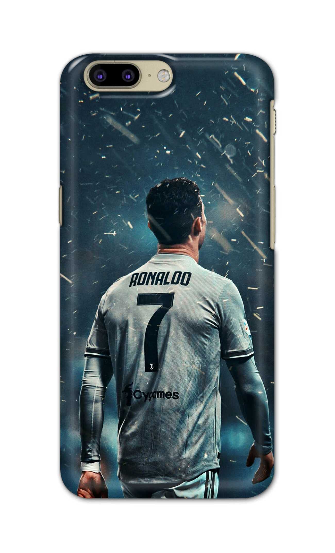 NalamiCases Famous Football Player Ronaldo Printed Designer Hard Back Case Cover for OnePlus 5 -(PT) MKK2014