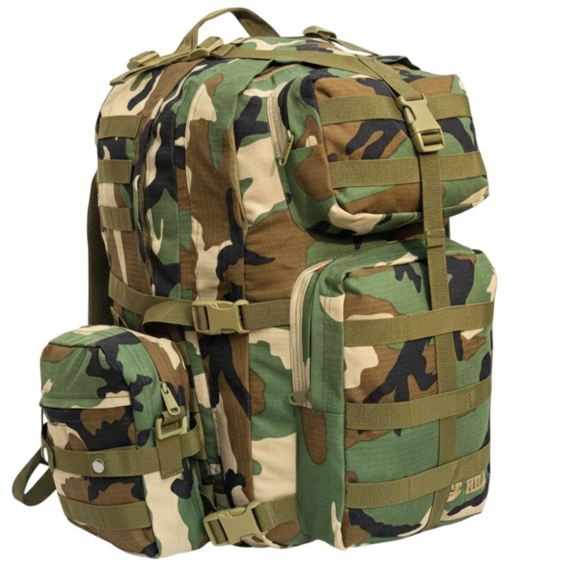50L Backpack Bag for Men and Women, Laptop Backpack for Men, College Backpack with 15.6 Inch Laptop Compartment, Sustainable Backpack with Rain Cover-image-5