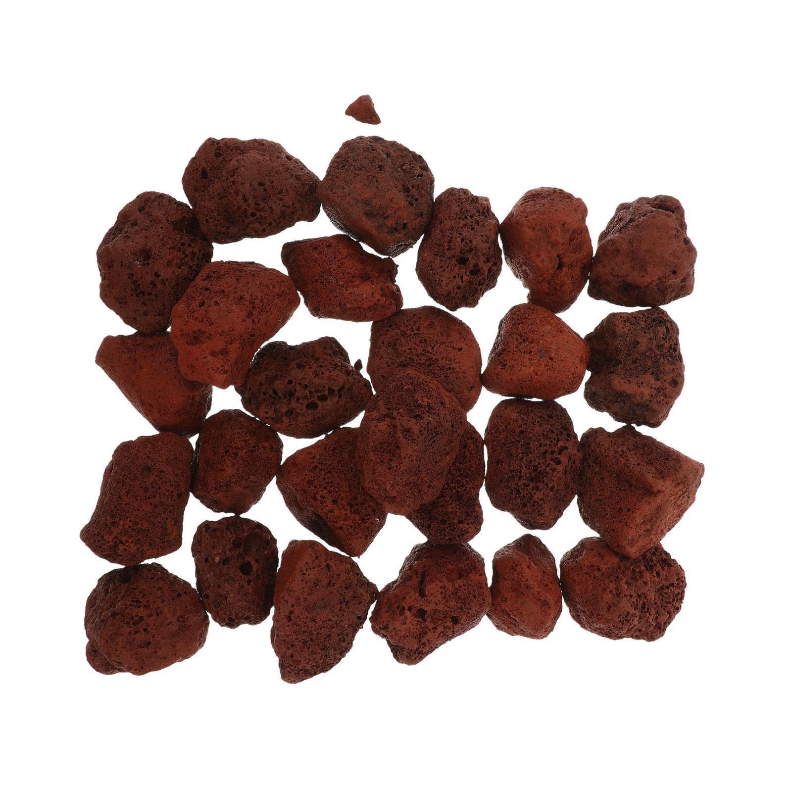 Sable de Fond en Pierre Gravier 1,5kg Issue de Volcan pour Aquarium, Décor Stable et Non Soluble pour Aquascaping et Poissons Betta