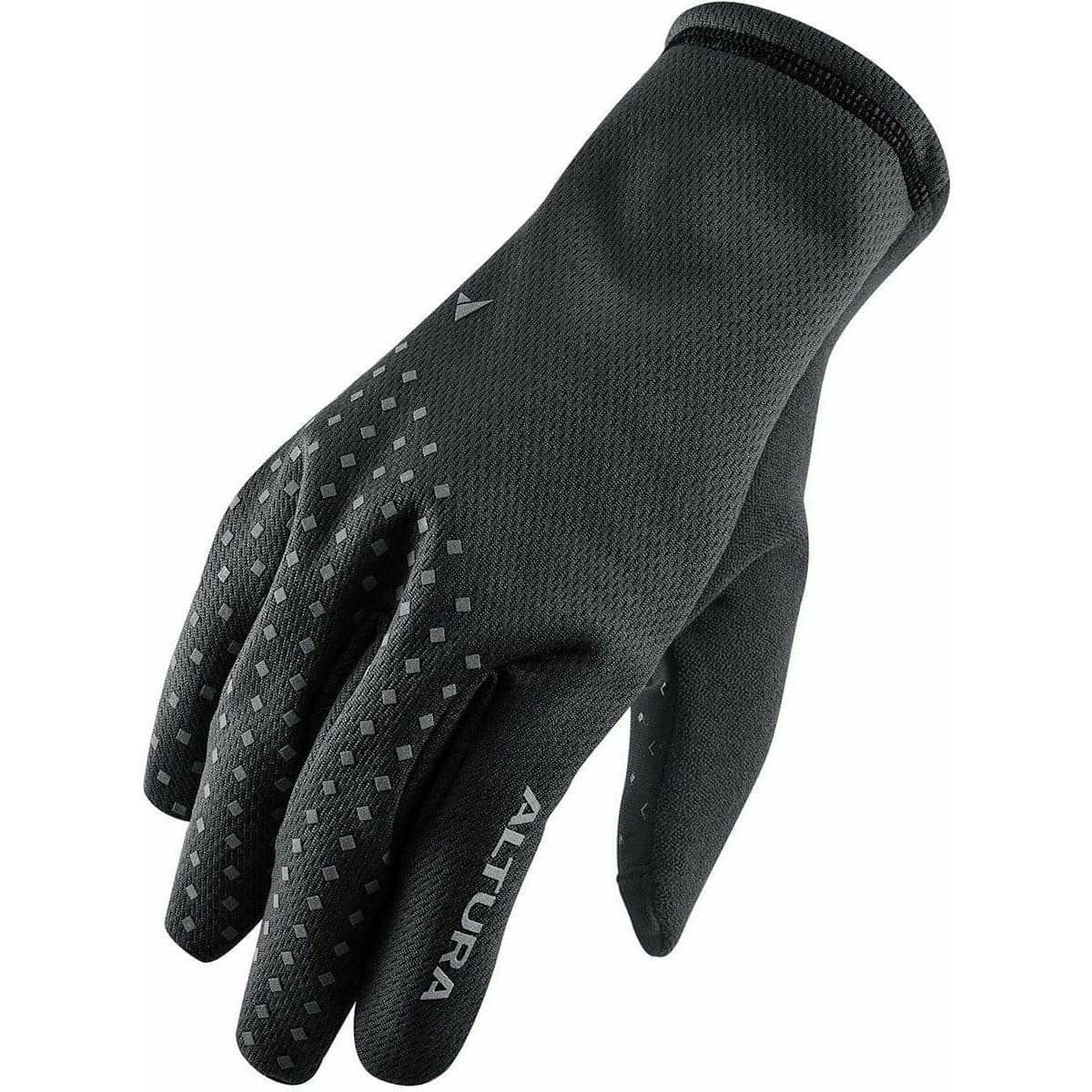 Altura Unisex Microfleece Nightvision Windproof Cycling Glove - Black - Medium