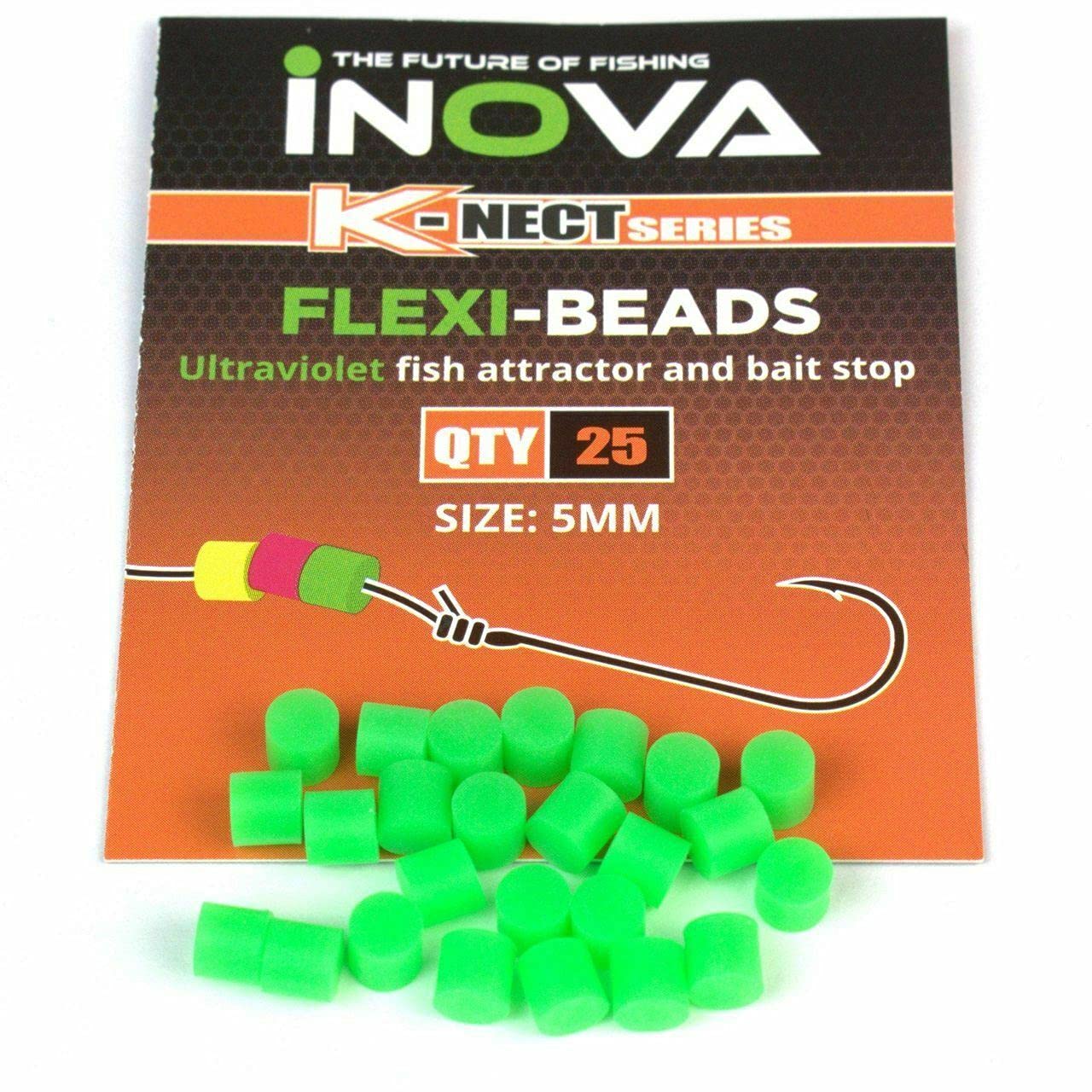 LEEDA Inova Glow Flexi Beads 5mm Qty 5mm