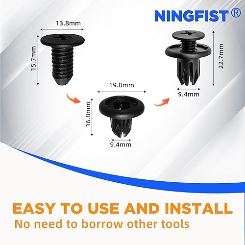 Miniatura 2 de 10 piezas de guardabarros delanteros y traseros para parachoques, moldura exterior basculante para puerta, panel de moldura de puerta, protector de