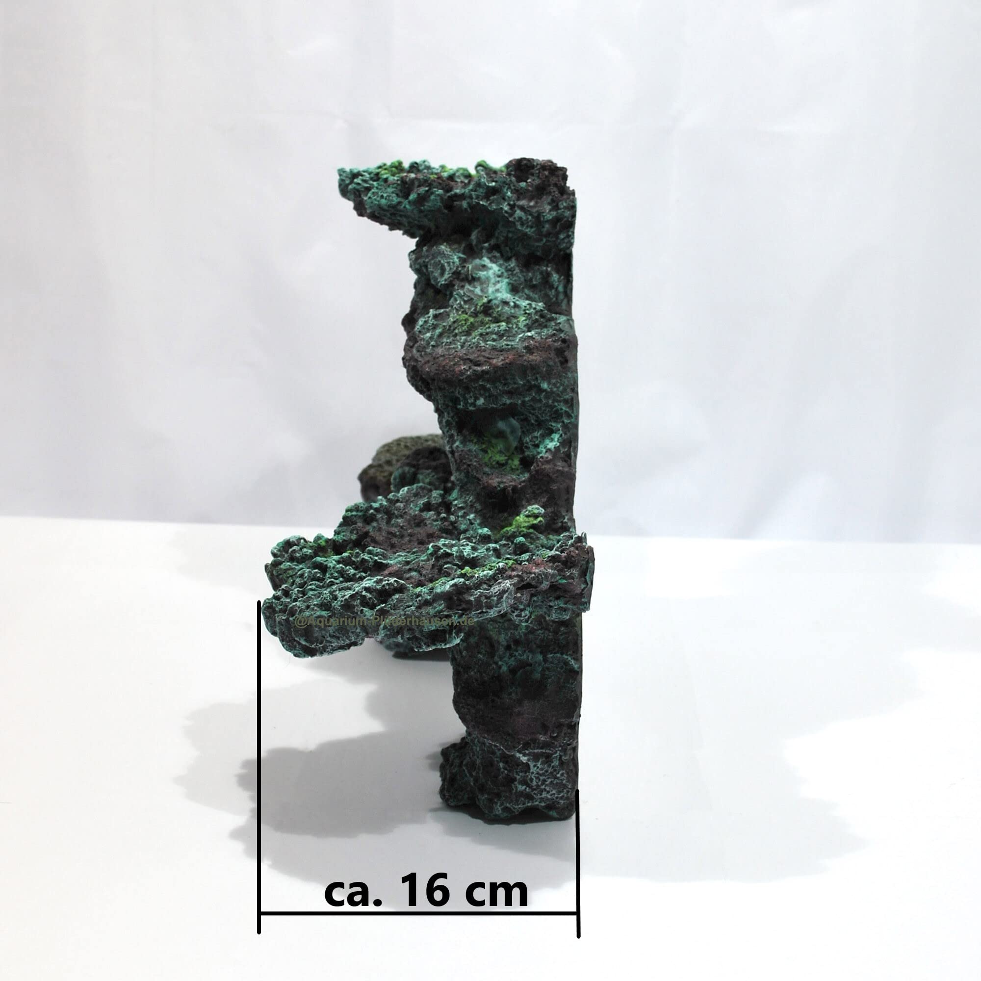 3D Riffgestein 62 x16 x30 cm, Aquarium Riff, Meerwasser Felsen Nachbildung