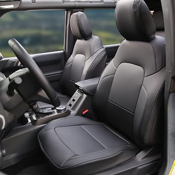 Mabett Seat Covers for 2021-2026 Ford Bronco Accessories 4-Door Full Set