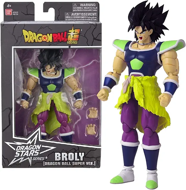 Figurine Broly Dragon Ball Super - Dragon Stars 17 cm articulée - Collectionneur