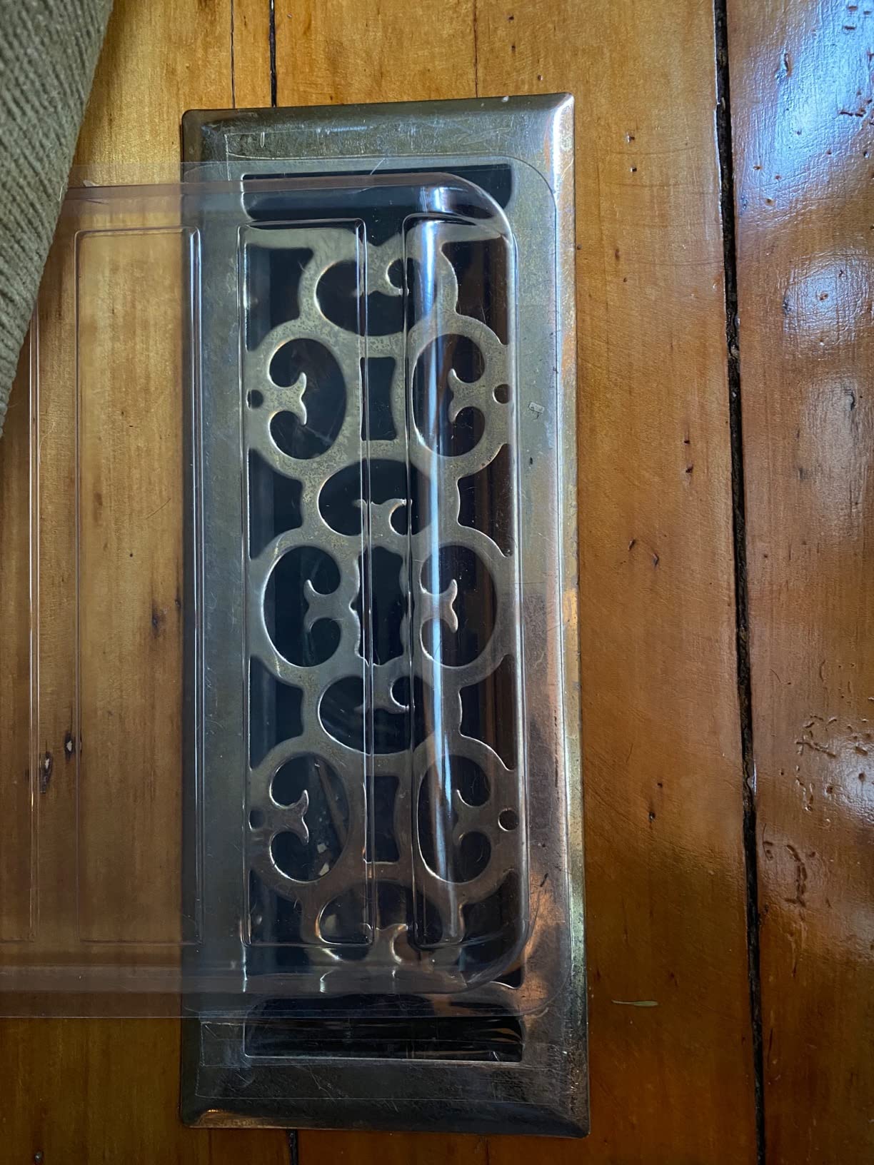 Deflecto Under Furniture Air Deflector, Air Vent Extender, Linking