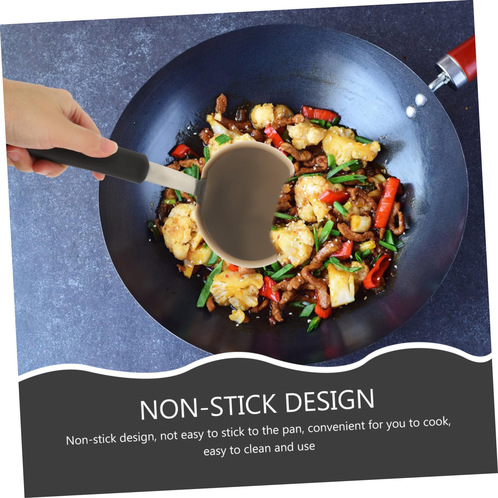 MAGICLULU Spatole in Silicone 3pezzi Antiaderenti per Cucina Domestica e Professionale Utensili Multiuso Flessibili
