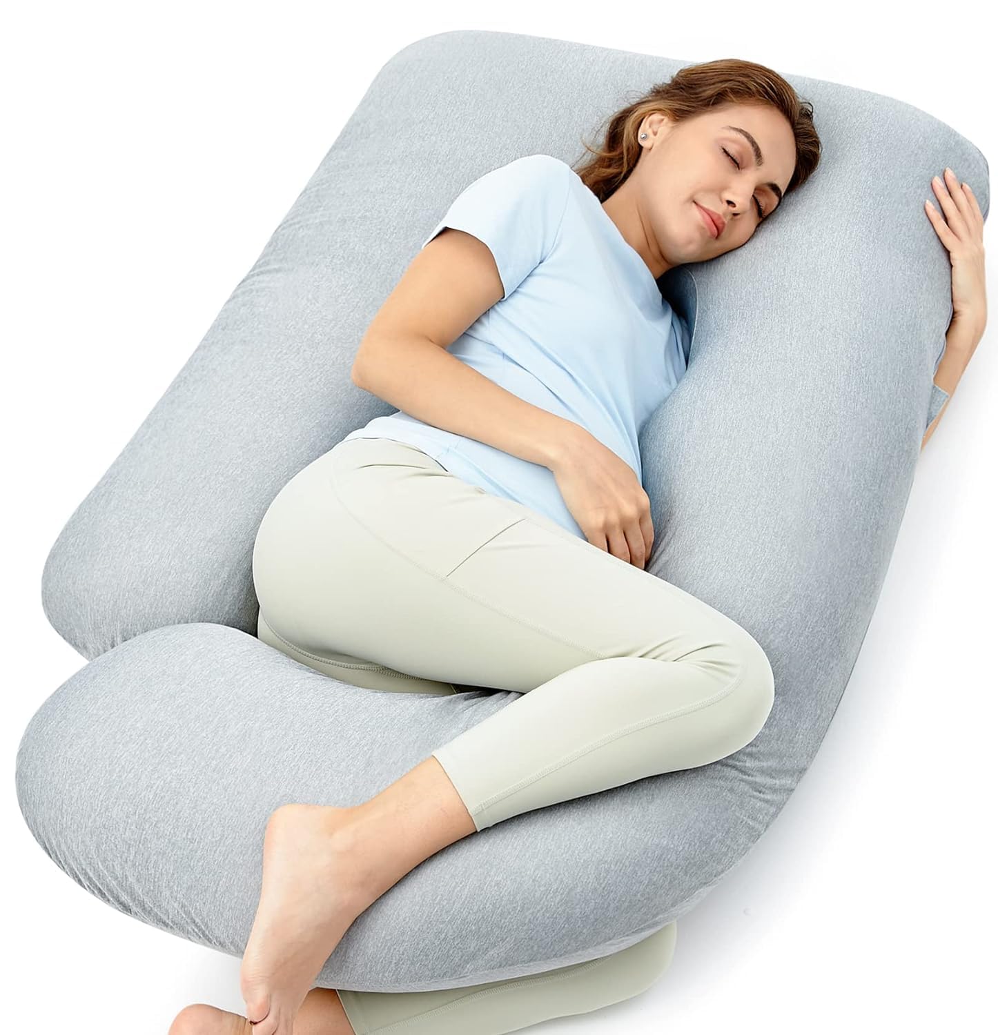 momcozy Poduszka ciążowa z powłoką chłodzącą