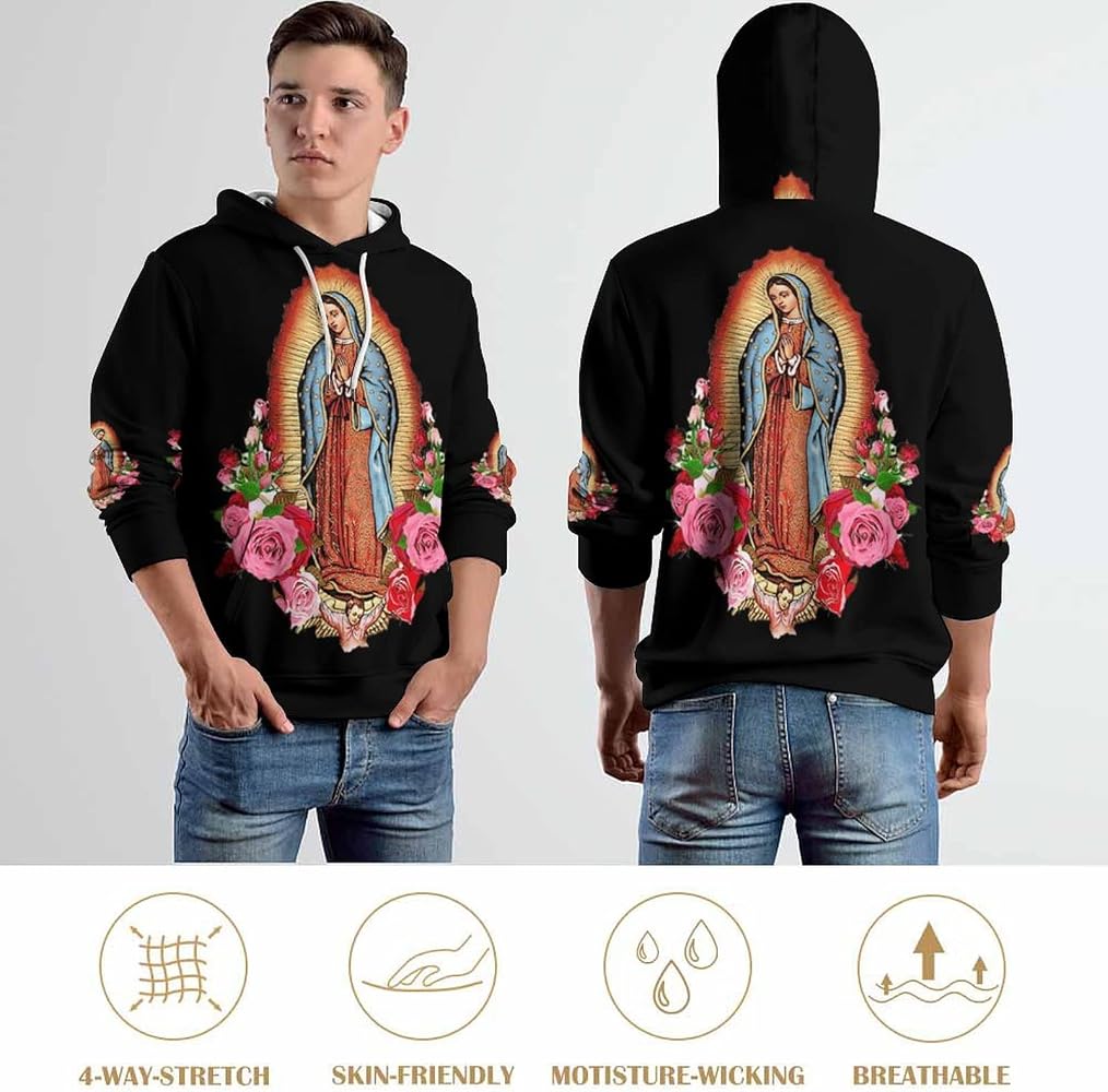 Sweat à capuche vintage Notre Dame combat irlandais pull homme