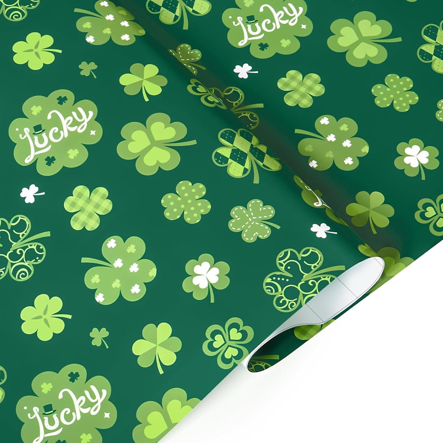 WERNNSAI Animal Wrapping Paper - 6 Sheets 27.5”x 19.7”Baby Shower Wrapping Paper 1st Birthday Gift Wrap Papers Woodland Animal Design Gift Packing for New Born Baby Shower Christening Decoration