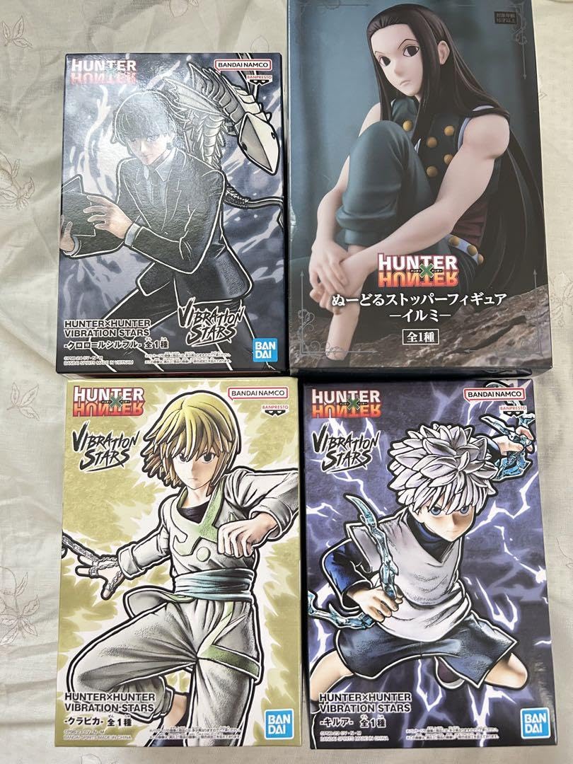 Amazon.co.jp: HUNTER×HUNTER フィギュア四体セット : おもちゃ