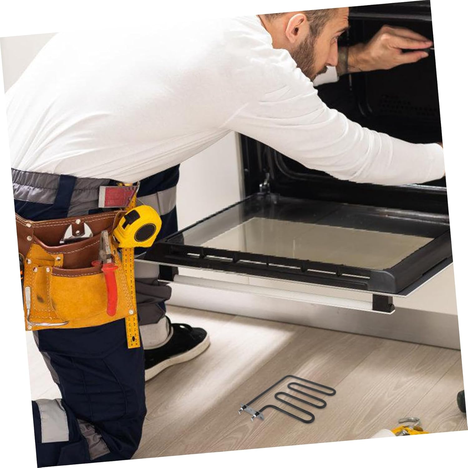 1set Electric Smoker Heating Element Replacement for Efficient Cooking Accessory for Smoke Tube Smokers and Electric Grilling