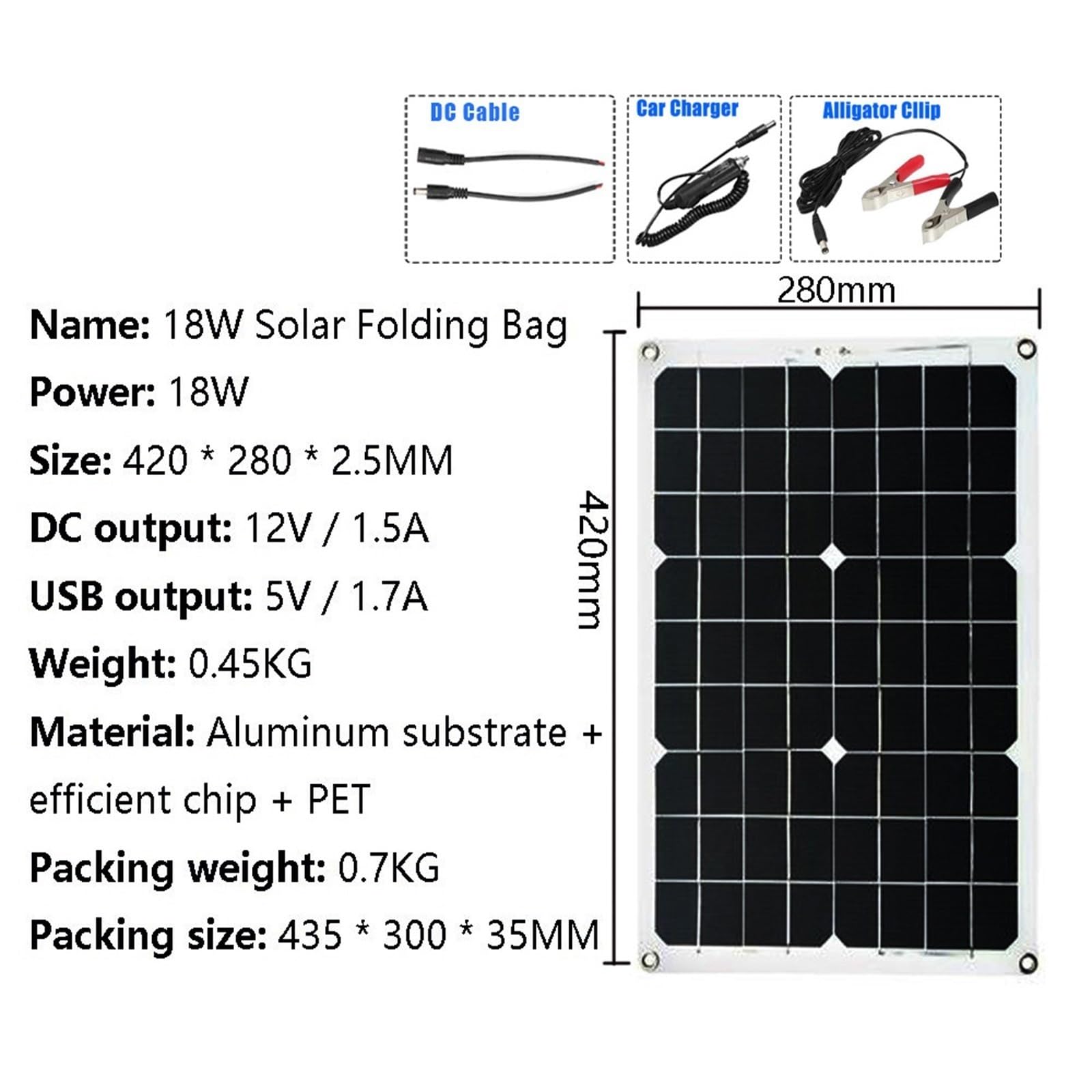 Przenośny generator solarny 4000 W/6000 W do domowego systemu Off-Grid, 110 V/220 V, zawiera panel słoneczny 18 W i kontroler ładowania 30 A