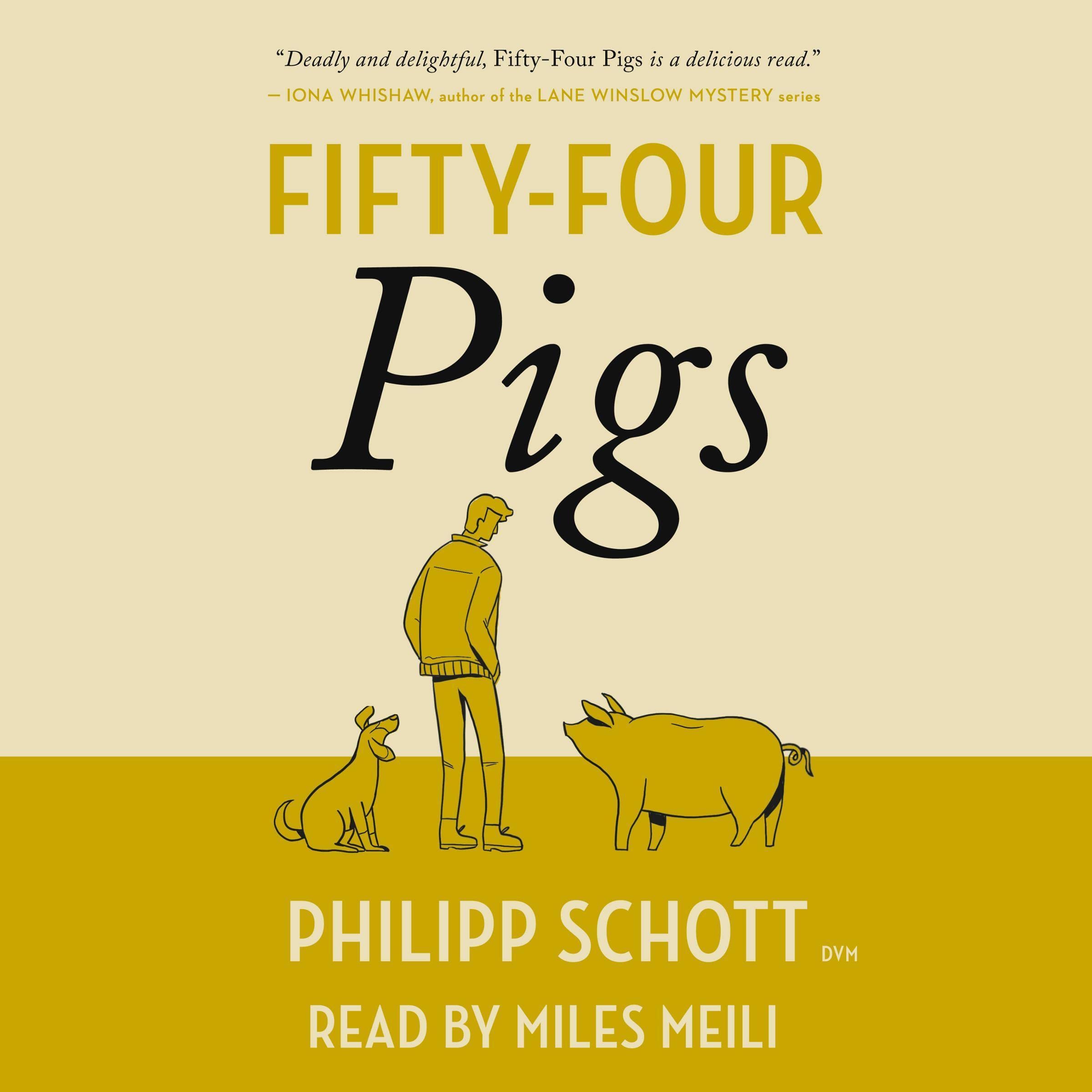 Cover art for Fifty-Four Pigs