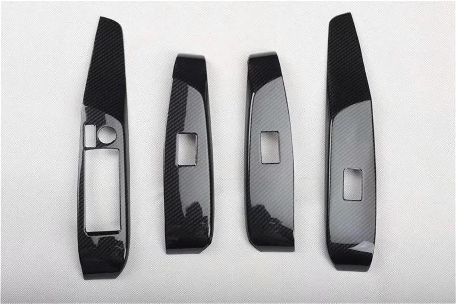 Piwine A Lhd Car Interior Accessory Sticker Window Lift Switch Gear Shift Door Panel Cover For Toyota For Camry 2018-2020