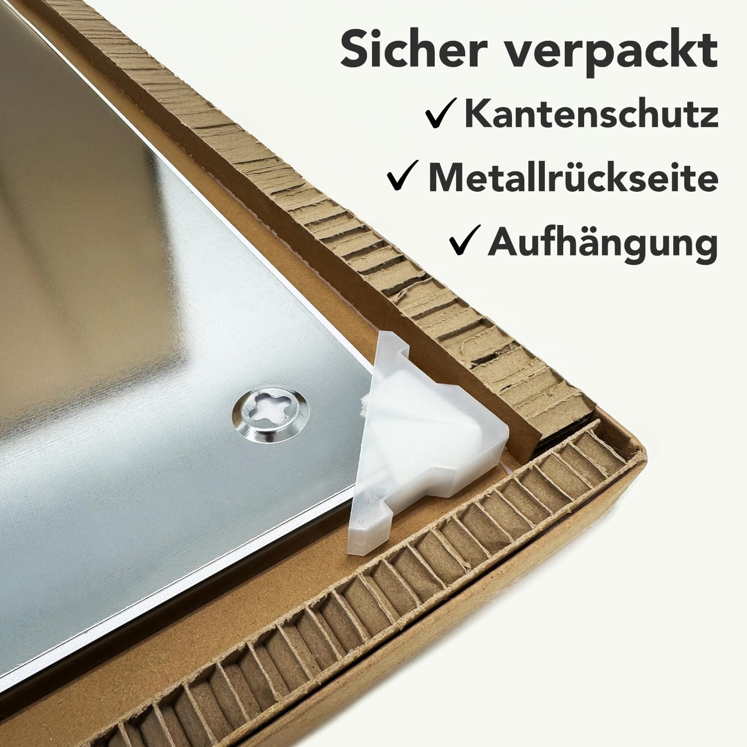 Master of Boards Premium Magnettafel aus Glas, Whiteboard Rahmenlos, Pinnwand magnetisch, Glastafel inkl. 5 Magnete, Magnetwand beschreibbar, Wandtafel, Memoboard (90 x 120 cm)