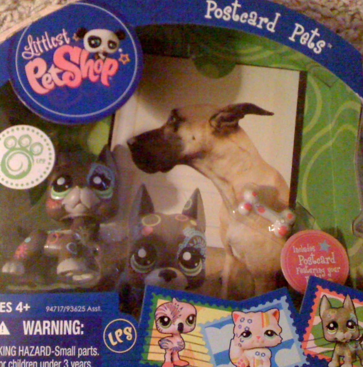 Littlest Pet ShopSeries 5 Postcard Pets Great Dane