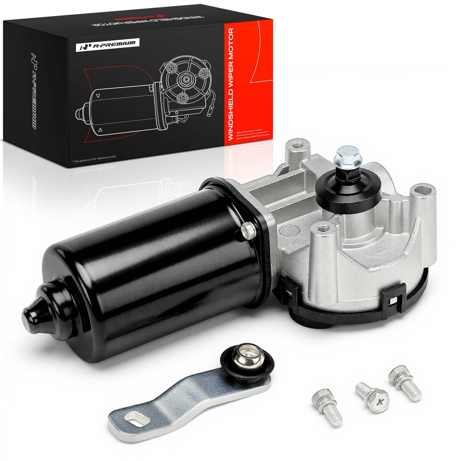 A-Premium Front Windshield Wiper Motor with 5-Pin