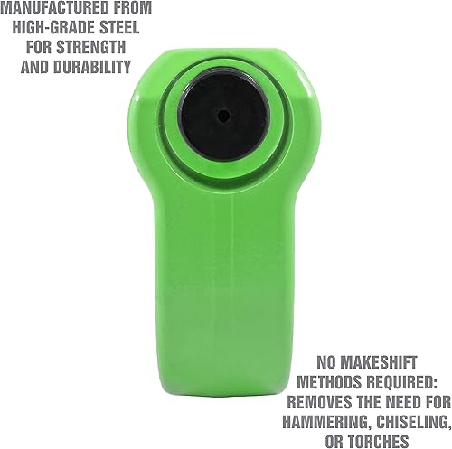 Miniatura 4 de OEMTOOLS 27090 Prensa de anclaje de freno, prensa de pasador de anclaje de acero de alto grado para camión, herramienta de buje de pasador de