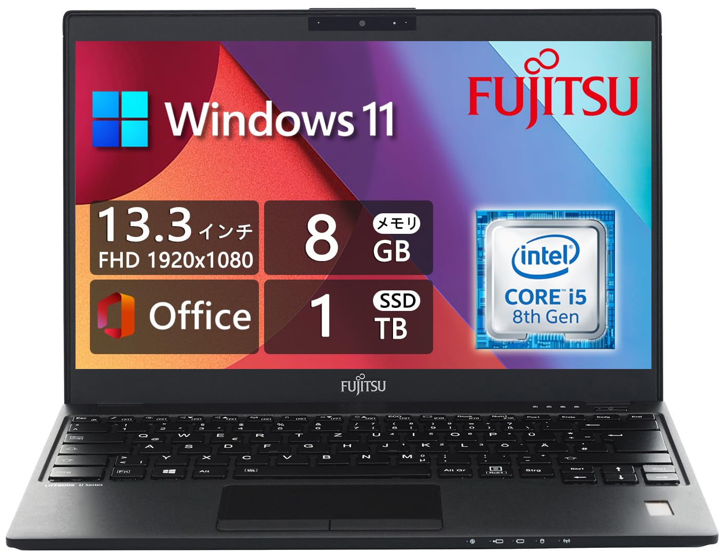 Amazon.co.jp: 【整備済み品】 富士通 極軽極薄FUJITSU LIFEBOOK U939 