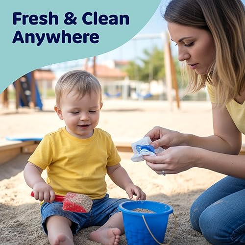 Miniatura 6 de Dr. Fischer Pacifier Wipes, 100% Food Grade, Non-toxic for Bottles, Paci, Toys, Pumps, and More