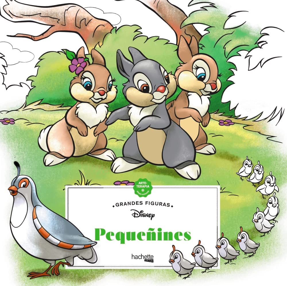 Grandes figuras. Pequeñines Disney (Hachette HEROES - DISNEY - Arteterapia)