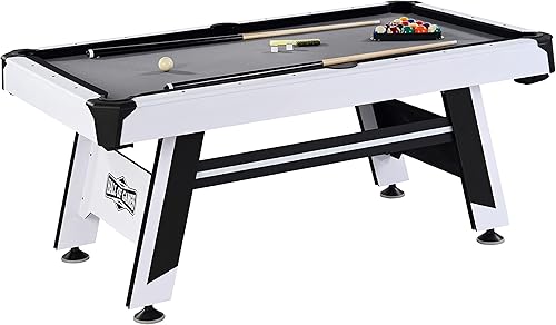 Hall of Games Billiard Tables Multiple Styles, Pool Tables with Preassembled Playfields and Complete Billiard Accessory Sets, Perfect for Family