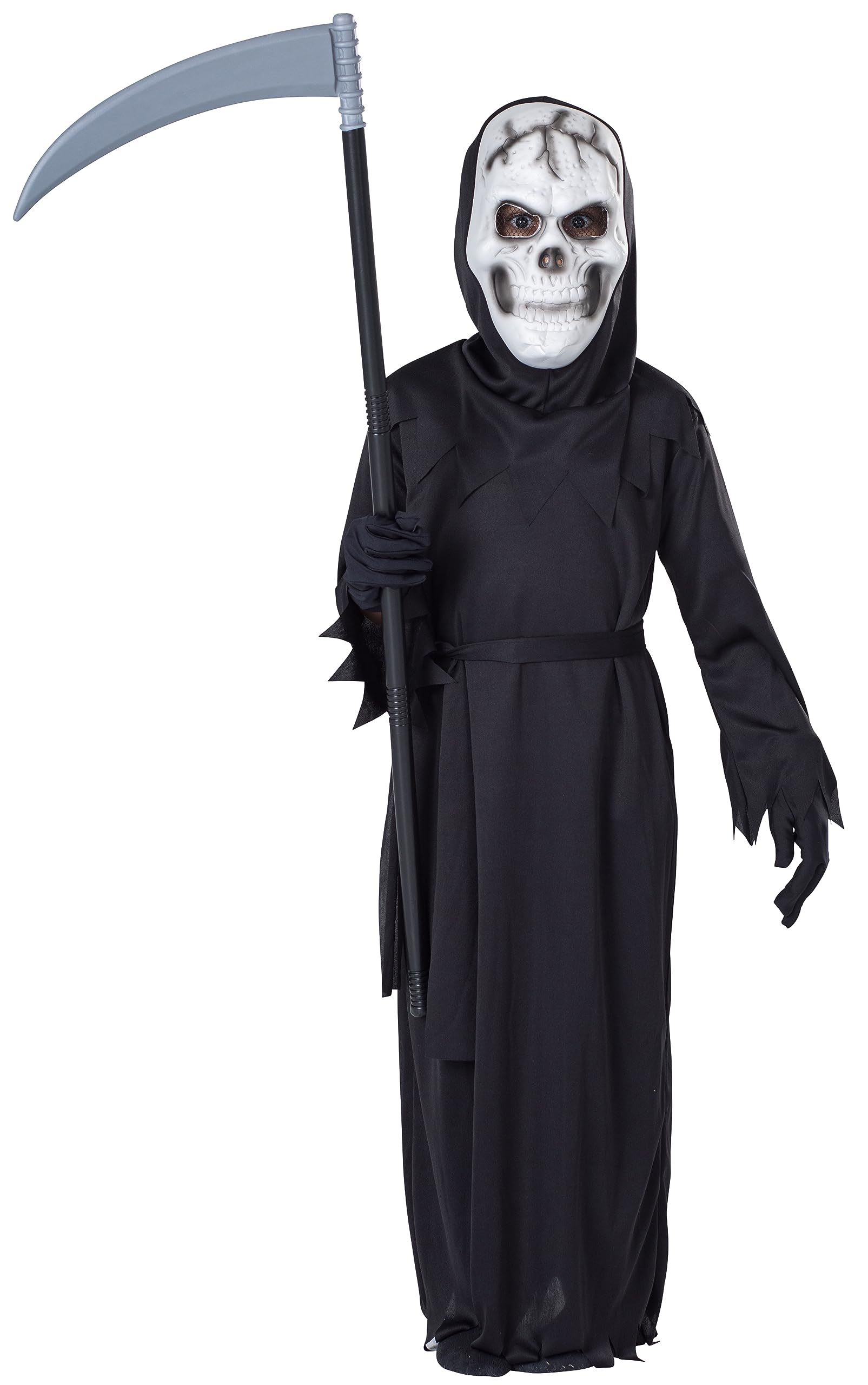 Dress Up America Grim Reaper Costume For Role-Play - Halloween Reaper Costume Set For Kids