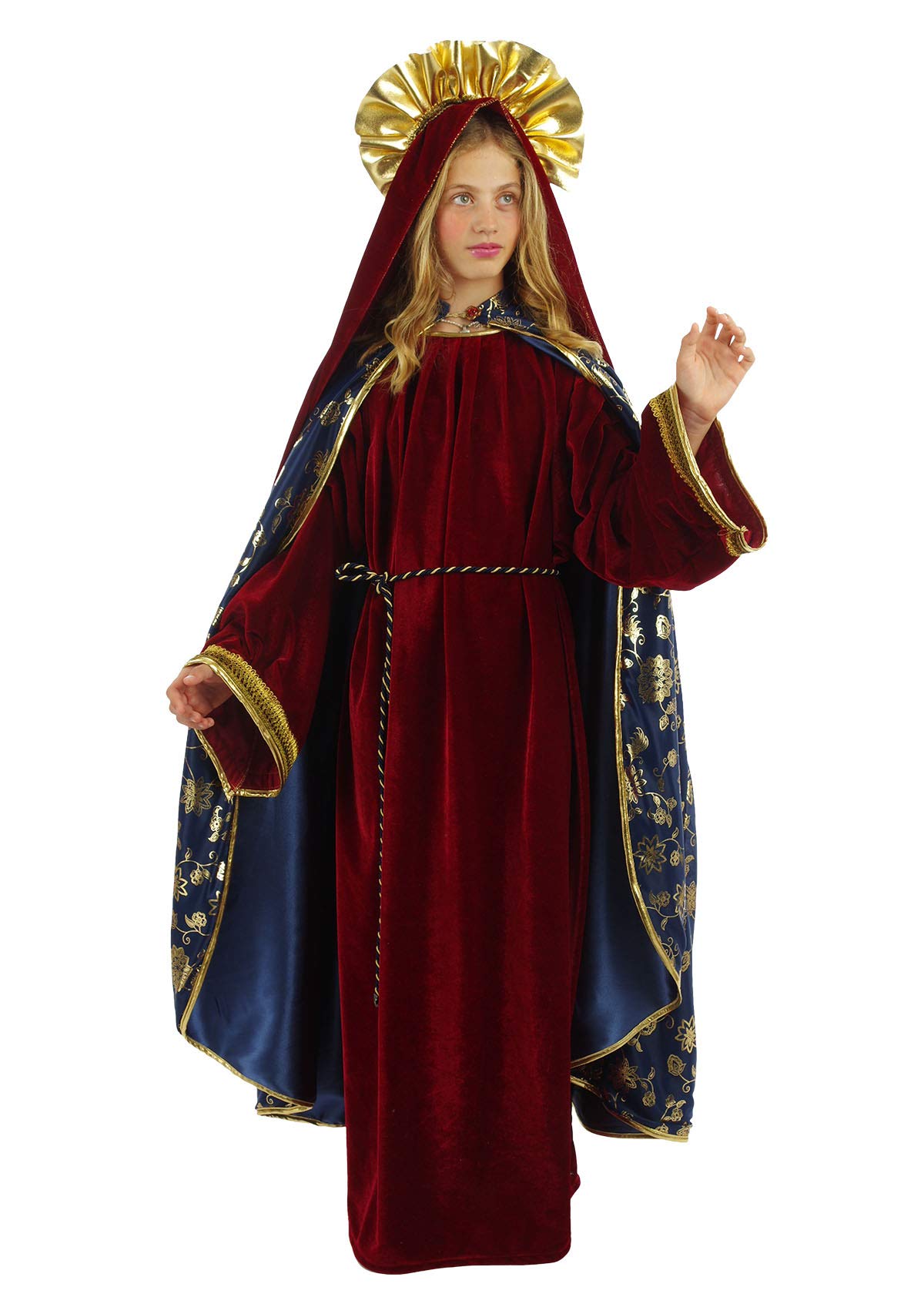 chiber Disfraces Deluxe Virgin Costume per Bambini (6-8 Anni)