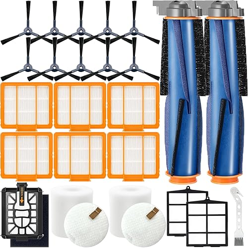 Paquete de 26 accesorios de repuesto para aspiradora robot Shark AI AV2501S AV2501AE RV2502AE RV2520AOUS AV2510AOUS AV2511AE RV2610WA AV2610WA,
