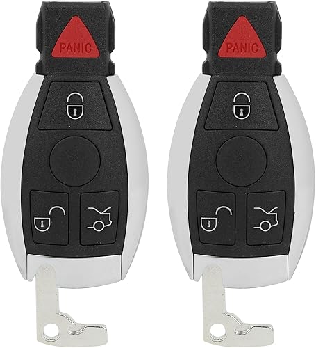 2 carcasas para llavero Mercedes Benz C CL E G GL ML R SCLASS 2006-2015