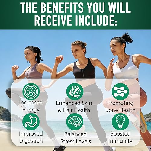 Miniatura 5 de Paquete de shilajit y musgo marino - 90 unidades - Musgo marino, Ashwagandha, Shilajit, Rhodiola Rosea y jengibre, suplementos todo en 1