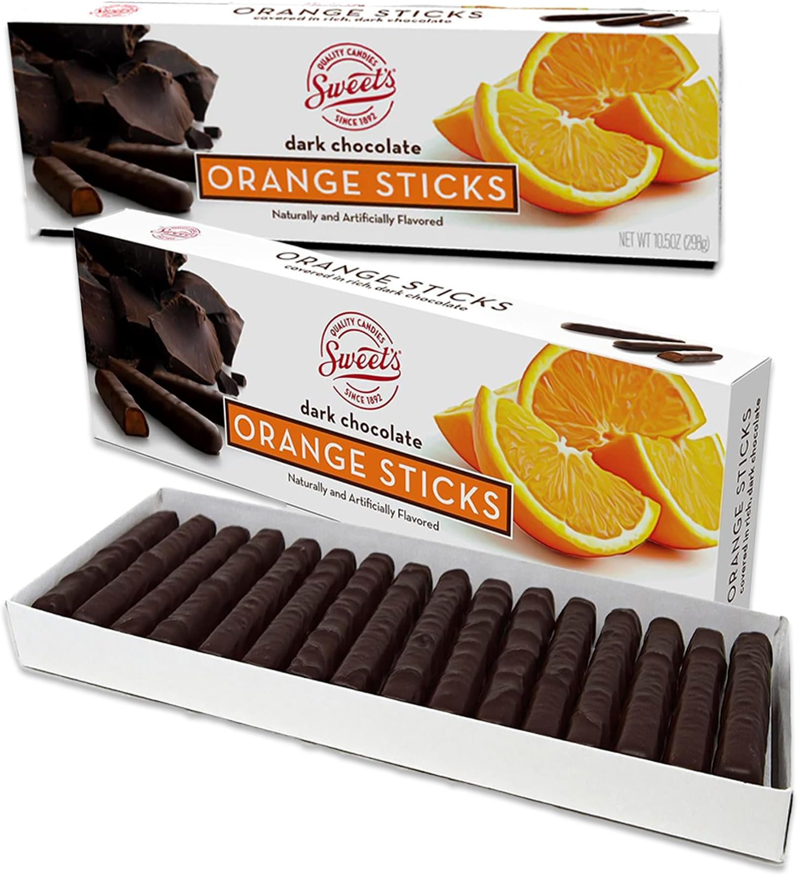 SnackivoreSweet'S 2 Pack Dark Orange Sticks