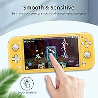 Vista 4 de Paquete de 2 protectores de pantalla con bloqueo de luz azul para Switch Lite modelo 2019 [5.5 pulgadas], antirreflejos, antiarañazos, antihuellas