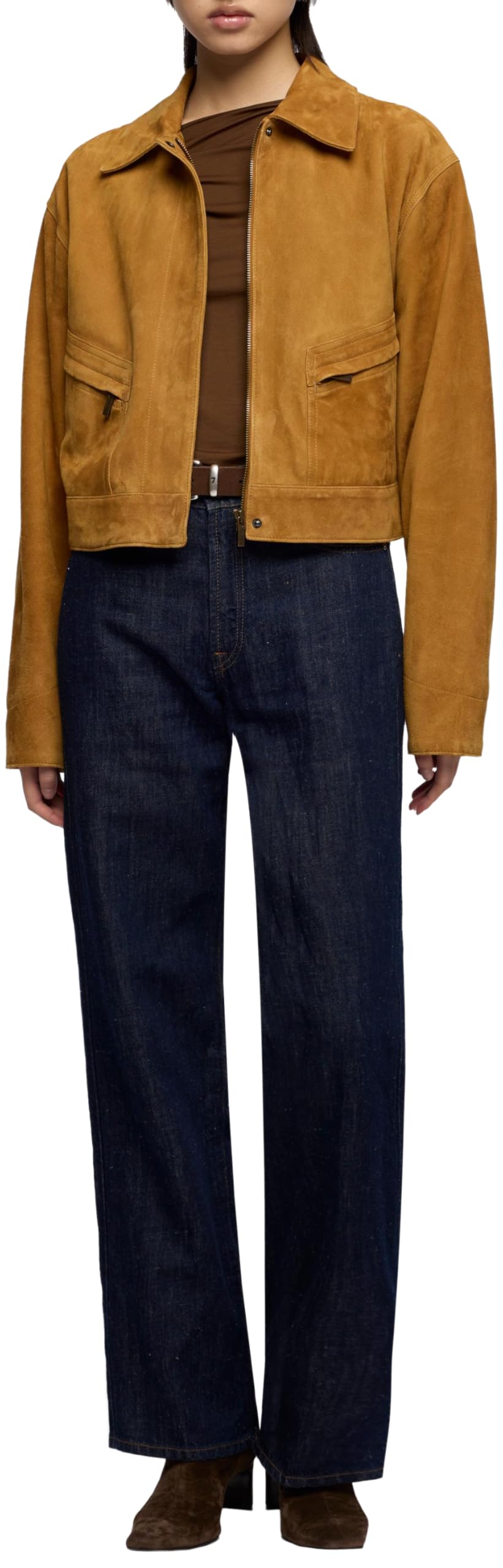 7 For All Mankind Stovepipe Straight Blossom Jeans Donna