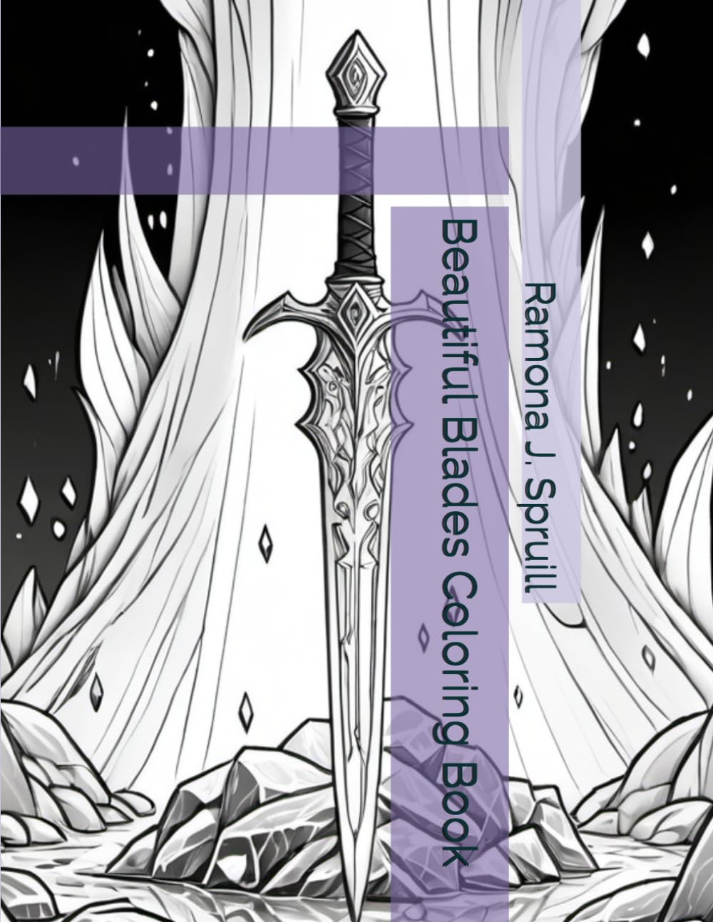 Beautiful Blades Coloring Book (Medieval Character Creation)