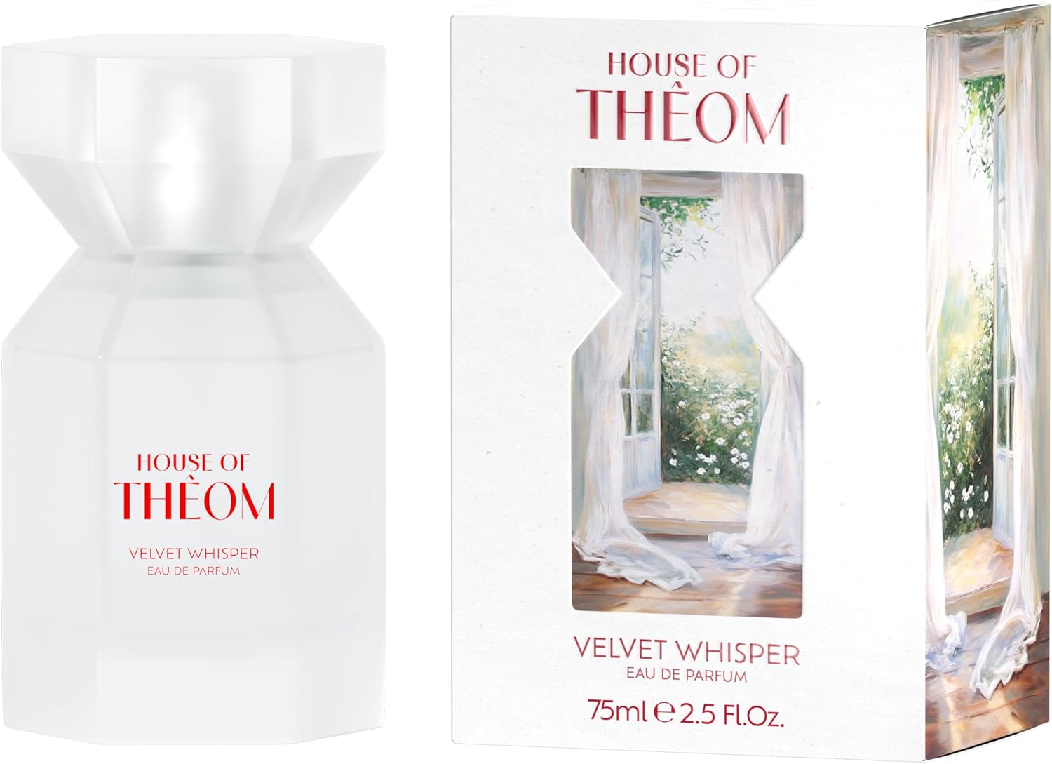 Velvet Whisper Eau de Parfum 75 ml – świeże perfumy damskie z mandarynką i kwiatami pomarańczy, kwiatowy i pudrowy, lekki zapach