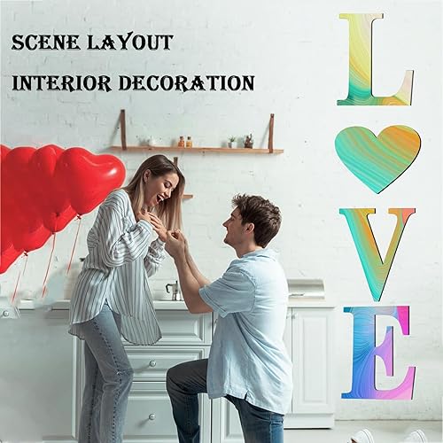 Vista 23 de Números de madera grandes de 15 pulgadas 1, número de madera en blanco 1, grandes números de madera sin terminar para manualidades DIY, grandes