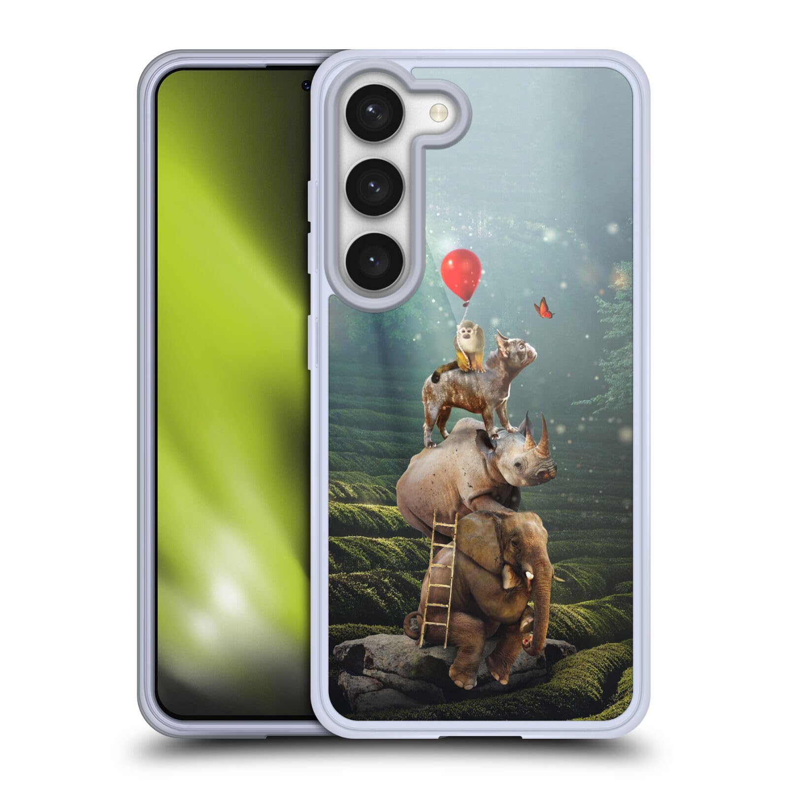 Funda Samsung S23 Gel Suave Antigolpes Flexible Diseños Klaudia Senator Bulldog 7