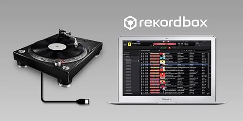 Miniatura 8 de Pioneer DJ PLX-500 Tocadiscos de alto par, USB, negro