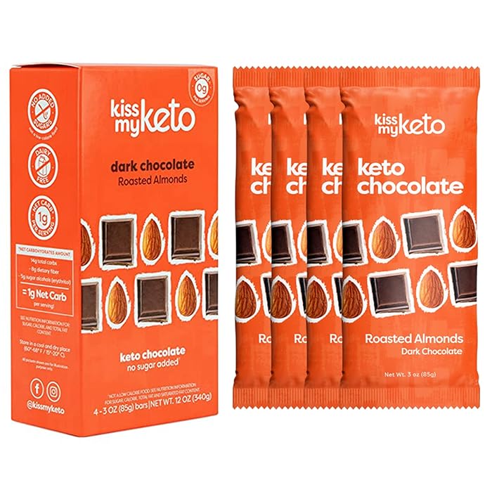 Buy Kiss My Keto Chocolate — Low Carb 100 Sugar Free Chocolate Bars