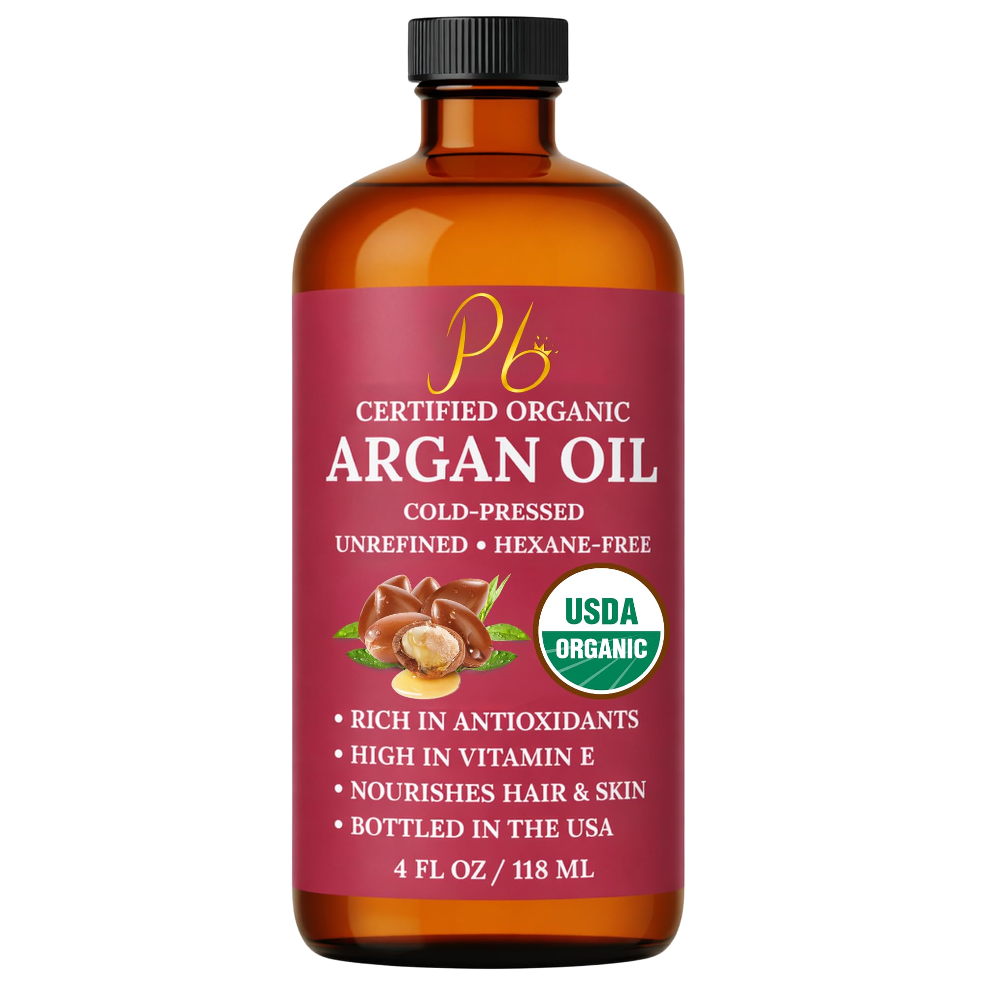 Amazon.com: Argan Oil – 100% Pure, Cold-Pressed & Unrefined USDA