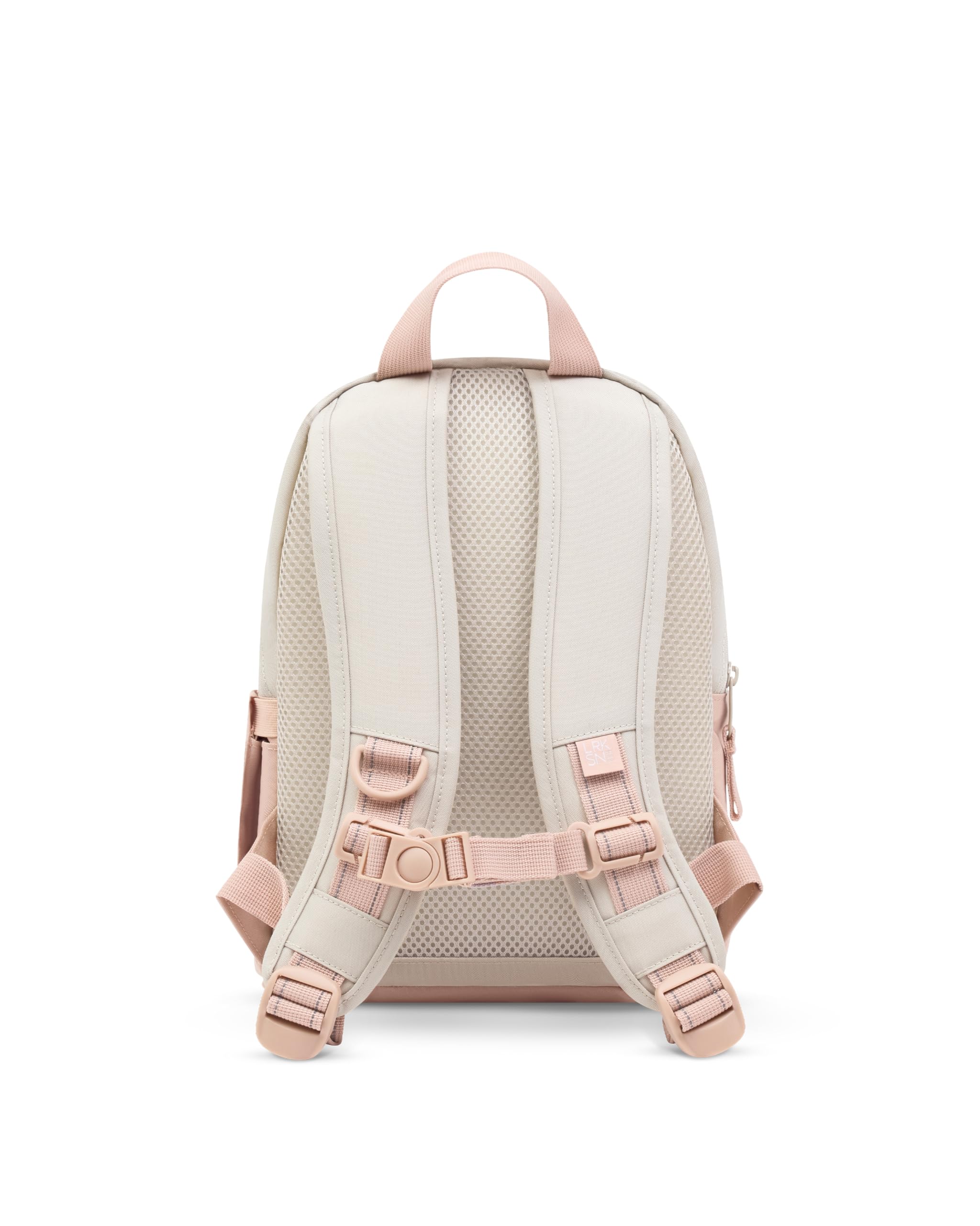 LARKSON Zainetto Asilo Bambino Rosa - Knut - Zaino Bambina con Cinghia Pettorale - Dai 2 Anni in Su - 6 Litri - Idrorepellente