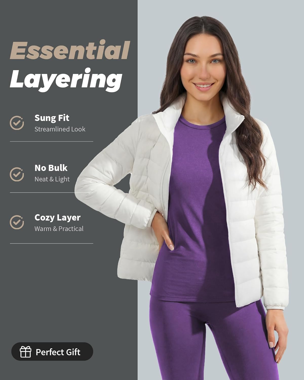 WEERTI Thermal Underwear for Women Long Johns with Fleece Lined Base Layer Women Cold Weather Top Bottom - Image 4