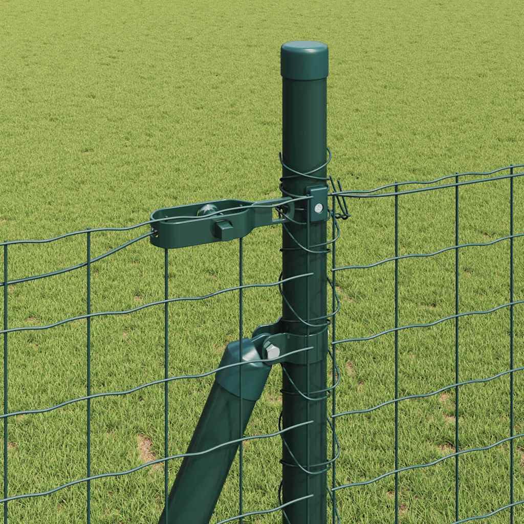 Pali per recinzione in acciaio, 52 pezzi, grigio, 3,2 x 3,2 x 170 cm | Acciaio verniciato a polvere, resistente alle intemperie, facile montaggio con martello, per giardino e terrazza