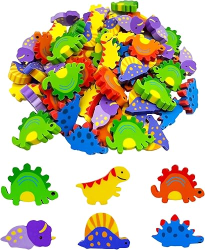 Miniatura 5 de ZAKVOOR Paquete de 78 borradores de lápiz de letras a granel para aula, recuerdo de fiesta, relleno de regalos, recompensa de trabajo escolar en casa